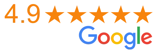 Rated 4.9 on Google